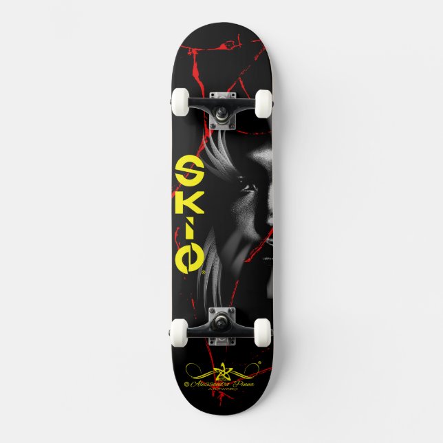 Skateboard Piel (Anverso)