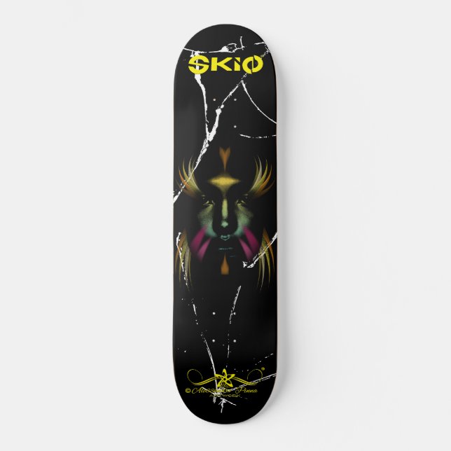 Skateboard Piel (Anverso)