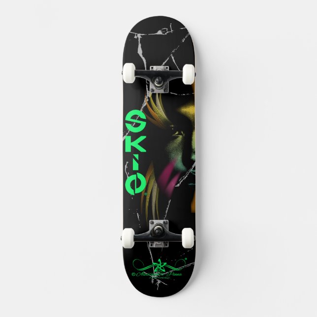 Skateboard Piel (Anverso)