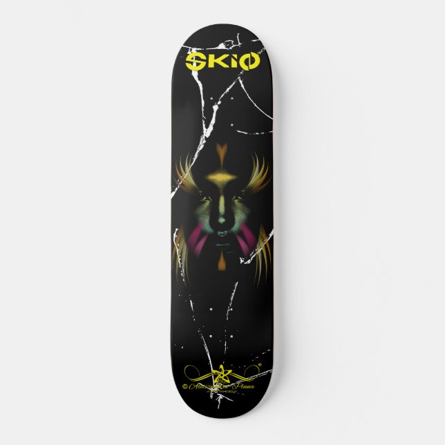 Skateboard Piel 1/6 (Anverso)
