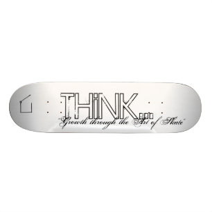 Skateboard Piense la cubierta
