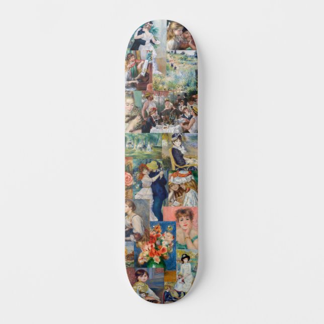 Skateboard Pierre-Auguste Renoir - Obra maestra (Anverso)