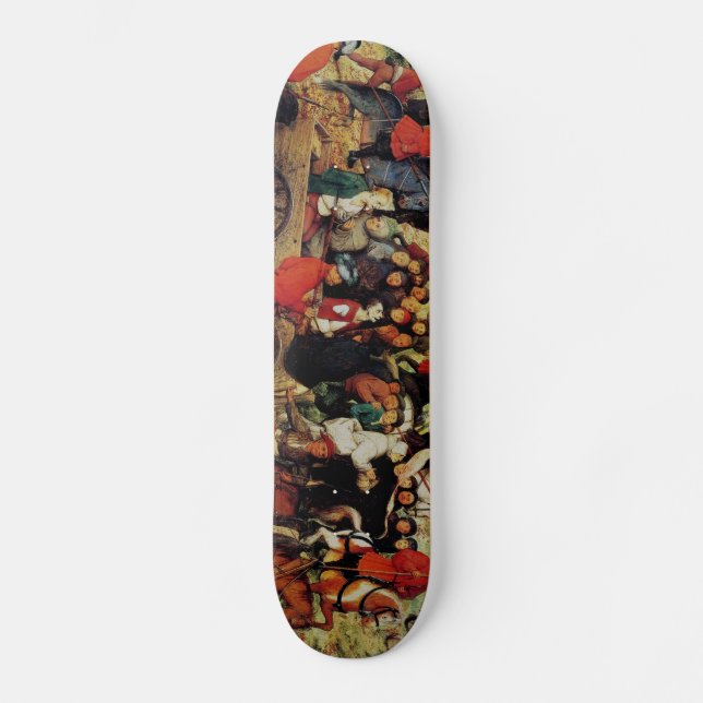 Skateboard Pieter el más viejo arte (Anverso)
