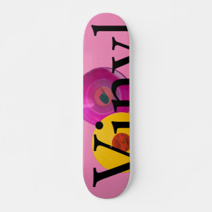 Skateboard Pik vinílico de frutas