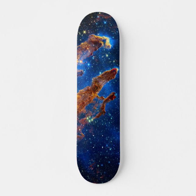 Skateboard Pilares de la creación - Astronomía de James Webb  (Anverso )