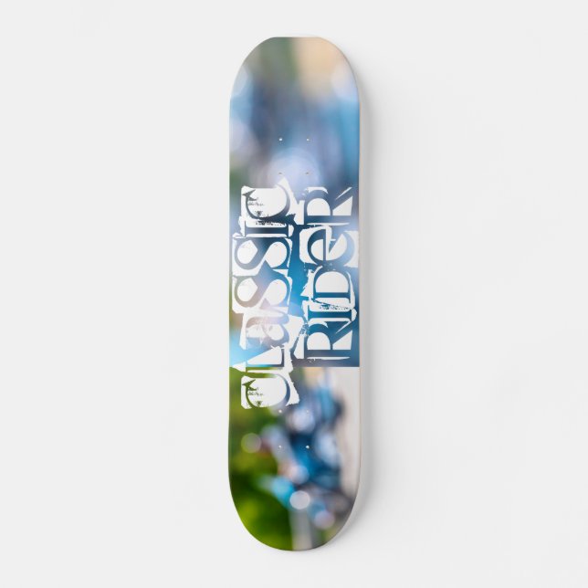 Skateboard piloto clásico (Anverso)