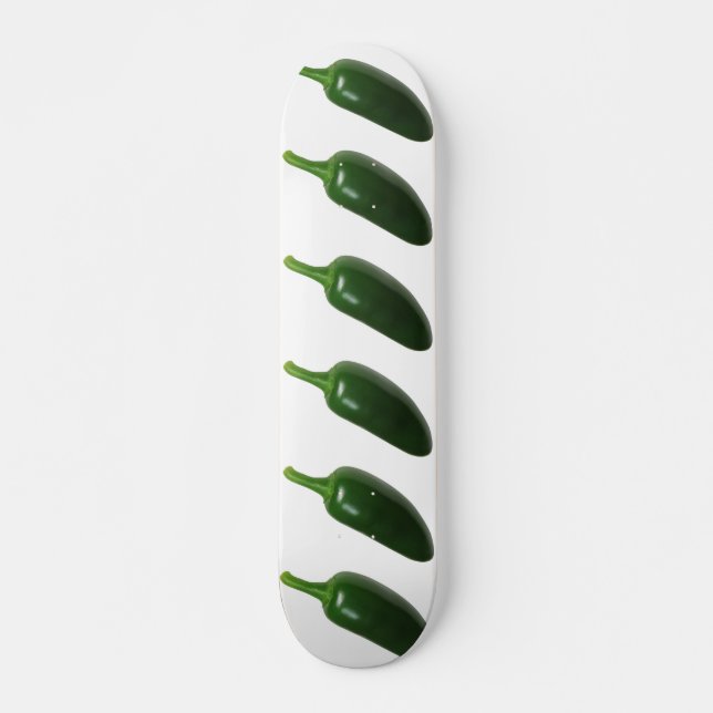 Skateboard Pimienta divertida y picante Jalapeno (Anverso )