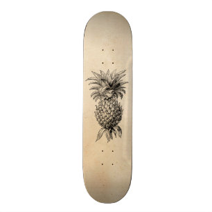 Skateboard Piñas del ilustracion de la piña de los 1800s de
