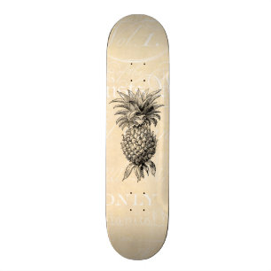 Skateboard Piñas del ilustracion de la piña de los 1800s de
