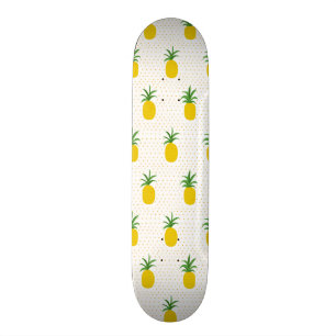 Skateboard Piñas tropicales de oro