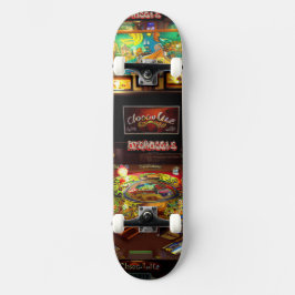 Skateboard Pinball "Chocolate Cafe Brun"