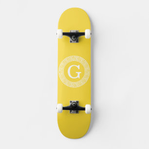 Skateboard Pineapple Whats Griega Key Rnd Frame Primer Monogr