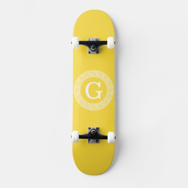 Skateboard Pineapple Whats Griega Key Rnd Frame Primer Monogr (Anverso)