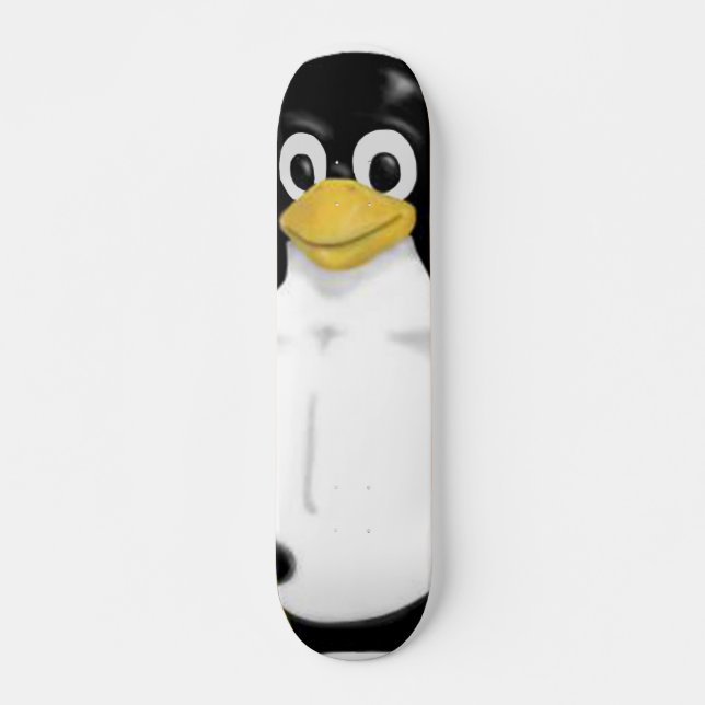 Skateboard Pingüino de Linux "Tux" (Anverso )