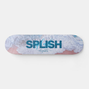 Skateboard Pink Beach Bermuda