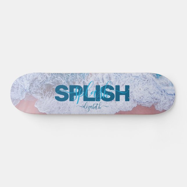 Skateboard Pink Beach Bermuda (Horz)