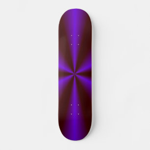Skateboard Pink Crimson Purple Rainbow