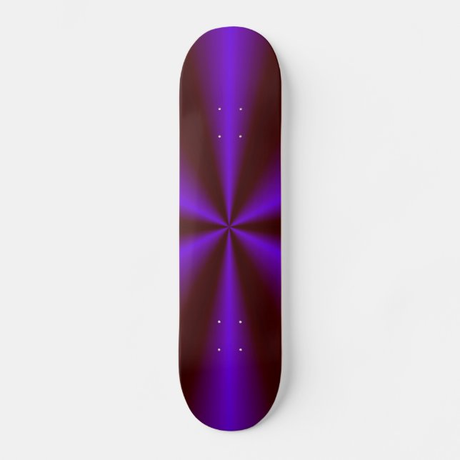 Skateboard Pink Crimson Purple Rainbow (Anverso)