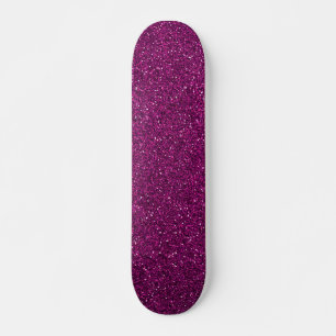 Skateboard Pink Glitter