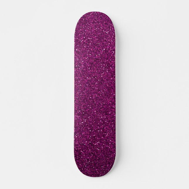 Skateboard Pink Glitter (Anverso )