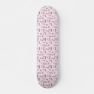 Skateboard Pink notado