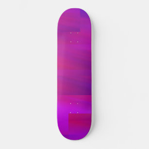 Skateboard Pink Purple Glitch Art Vaporwave Estético Analógic