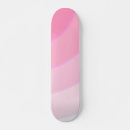 Skateboard Pink Swirls