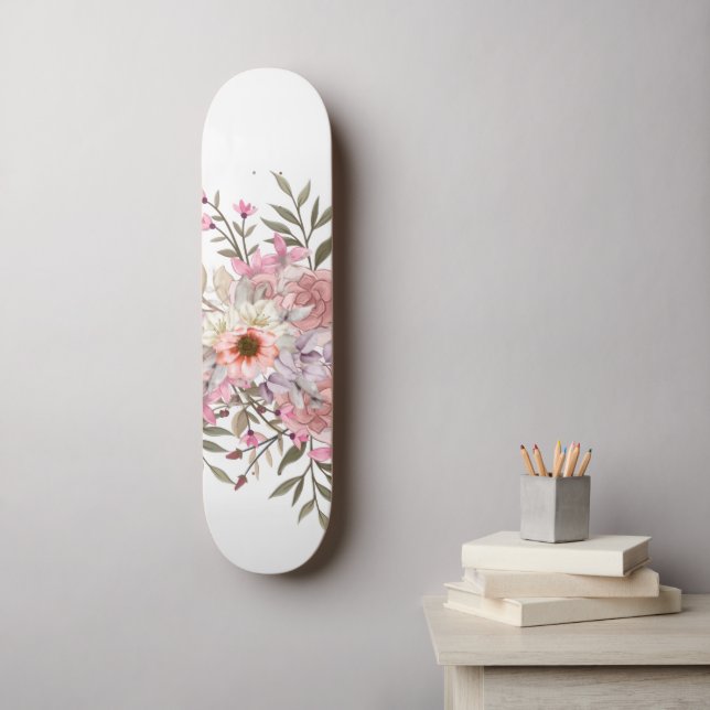 Skateboard Pink Wedding Bouquet (Arte de la pared)
