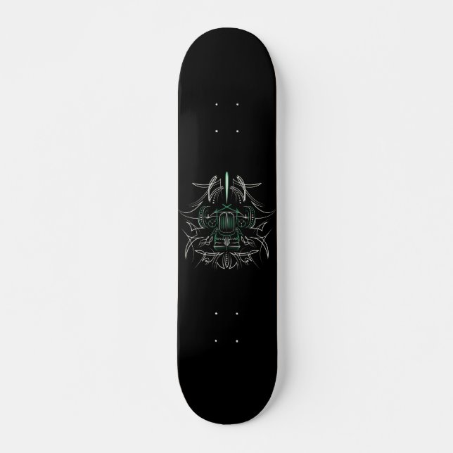 Skateboard Pinstriping Hot Rod (Anverso )