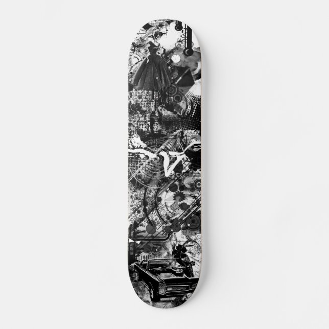 Skateboard pintada (Anverso)