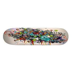 Skateboard Pintada