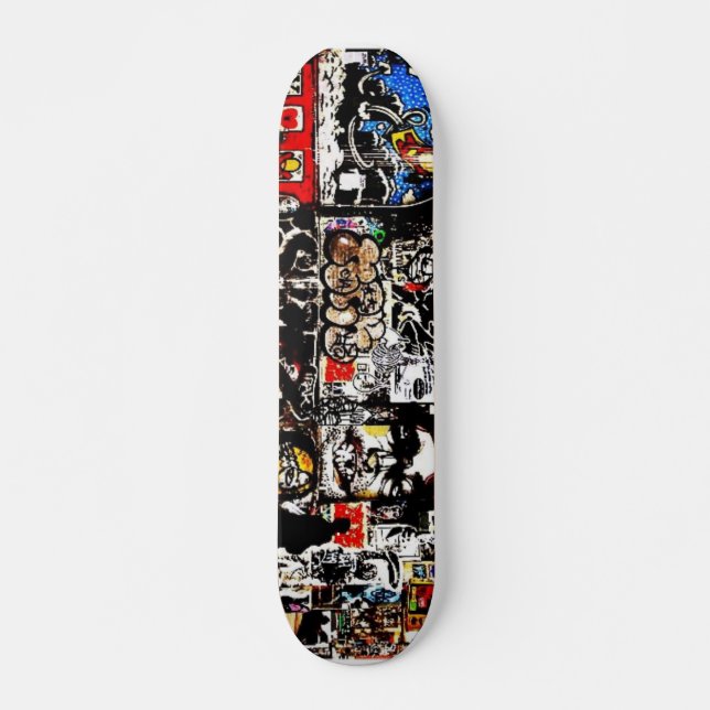 Skateboard Pintada (Anverso )