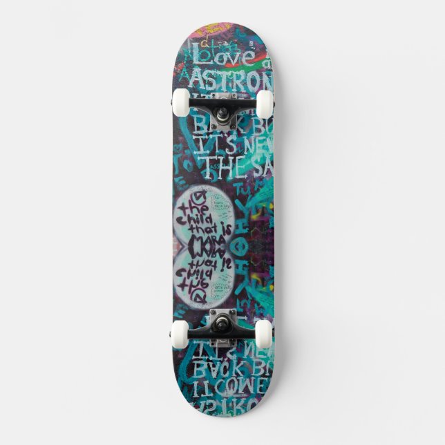 Skateboard Pintada (Anverso)