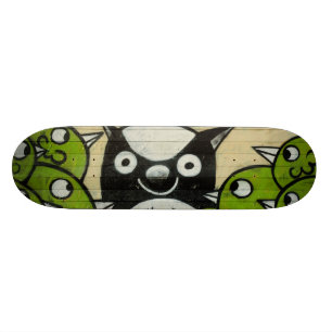 Skateboard Pintada #3 de la urbanidad