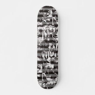 Skateboard Pintada rayada