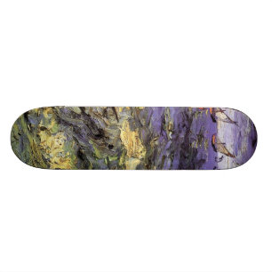 Skateboard Pintura al óleo del mar. Vincent van Gogh.