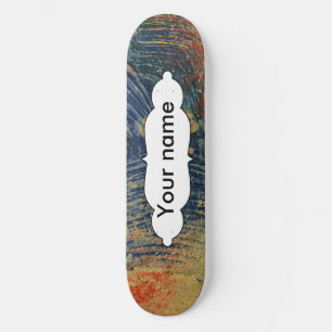 Skateboard pintura de 3 colores