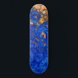 Skateboard Pintura de acrílico amarillo dorado con cobalto az<br><div class="desc">Este cuadro moderno y fresco es perfecto para una persona moderna y de moda. Tiene un diseño abstracto de acrílico color cobalto pintado a mano y amarillo dorado. Es único, artístico y contemporáneo.***NOTA IMPORTANTE DE DISEÑO: Para cualquier solicitud de diseño personalizado como solicitudes de productos coincidentes, cambios de color, cambios...</div>