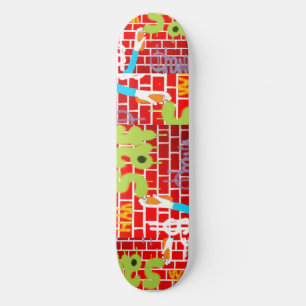 Skateboard Pintura de graffiti Graffitti