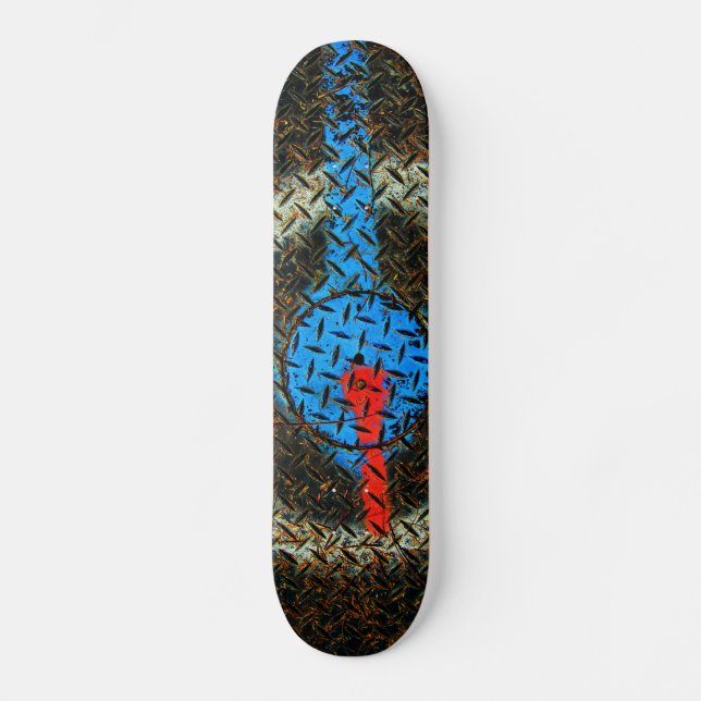 Skateboard Pintura de marca de carretera (Anverso)