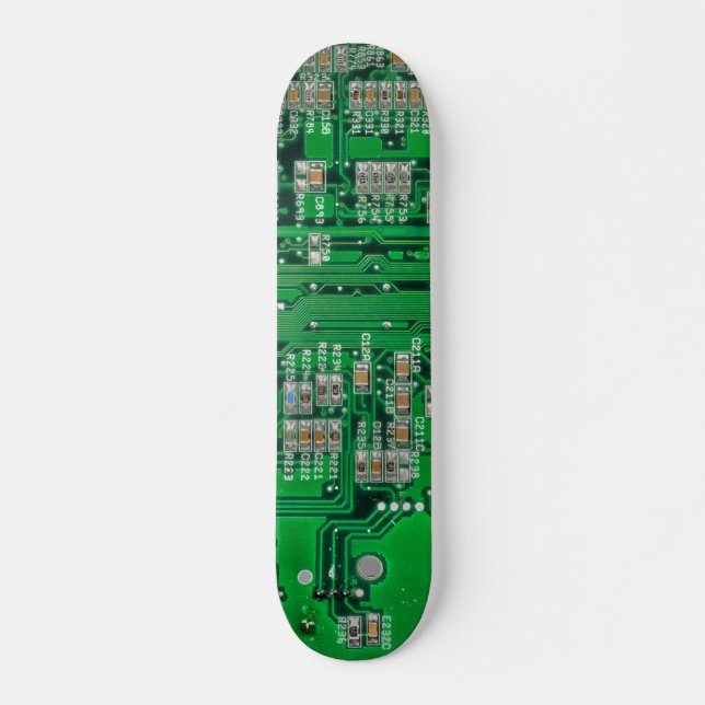 Skateboard Pintura de placa de circuito (Anverso )