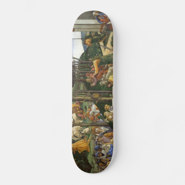 Skateboard Pintura del renacimiento de Botticelli (Anverso)