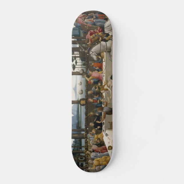 Skateboard Pintura del renacimiento de Botticelli (Anverso)
