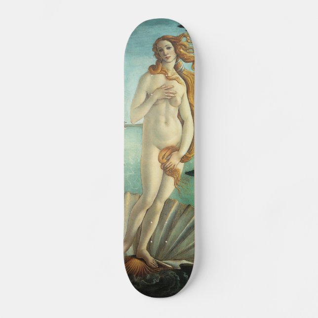 Skateboard Pintura del renacimiento de Botticelli (Anverso)