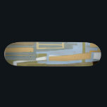 Skateboard Pintura moderna de libre expresión de Norman Wyatt<br><div class="desc">Moderna pintura de expresión libre de Norman Wyatt Jr,  que presenta líneas entrelazadas que forman estrechos vínculos de color. Perfecto como compra personal o como regalo para alguien que disfruta de pinturas de libre expresión.</div>