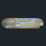 Skateboard Pintura moderna de libre expresión de Norman Wyatt<br><div class="desc">Moderna pintura de expresión libre de Norman Wyatt Jr,  que presenta líneas entrelazadas que forman estrechos vínculos de color. Perfecto como compra personal o como regalo para alguien que disfruta de pinturas de libre expresión.</div>