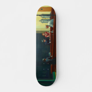 Skateboard Pintura Nighthawks de Edward Hopper 