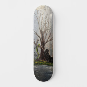 Skateboard Pinturas DG Segador descansando