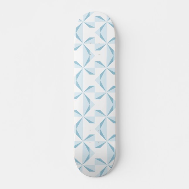 Skateboard Pinzas azules de cielo (Anverso )