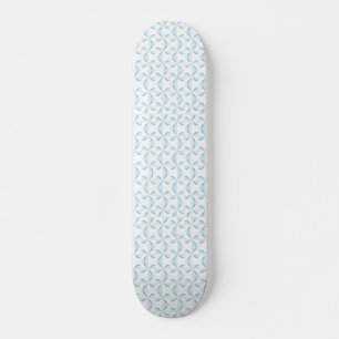 Skateboard Pinzas azules de cielo
